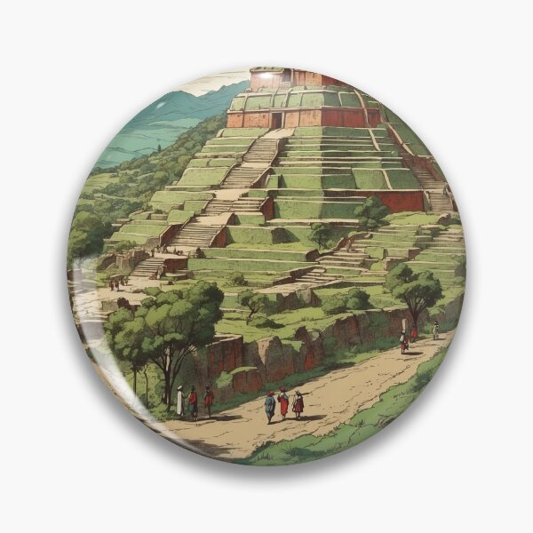 Item preview, Tzintzuntzan Michoacan Magic Town Mexico Vintage Travel Tourism Poster  designed and sold by TravelersGems.