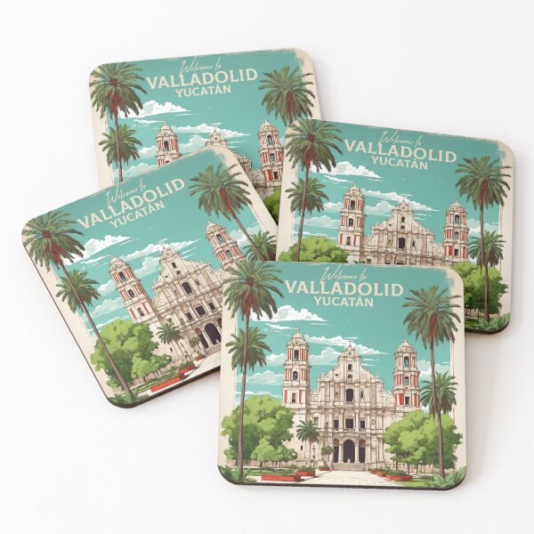 Item preview, Valladolid Yucatan Magic Town Mexico Vintage Travel Tourism Poster  designed and sold by TravelersGems.
