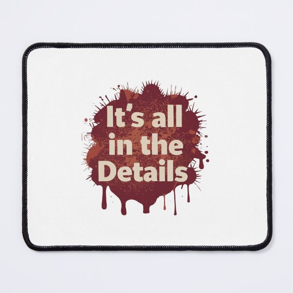 Item preview, Blood Splatter Grunge Quote Sticker designed and sold by NiftyWrx.