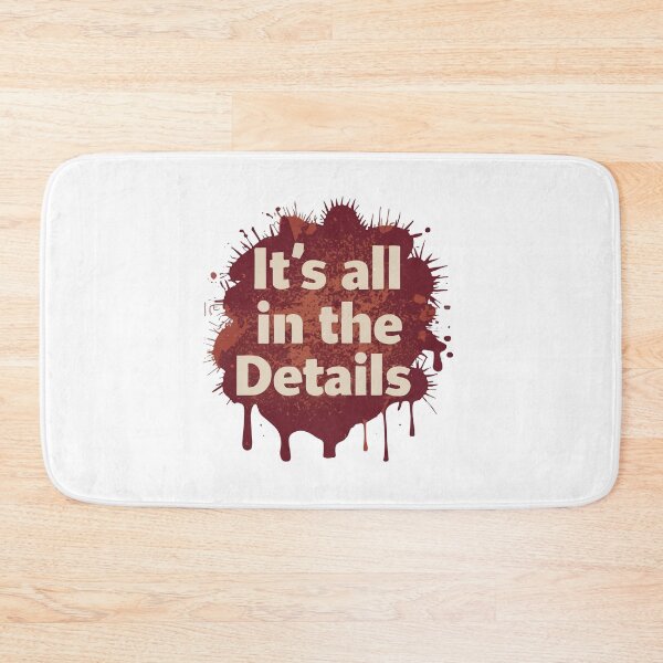 Item preview, Blood Splatter Grunge Quote Sticker designed and sold by NiftyWrx.