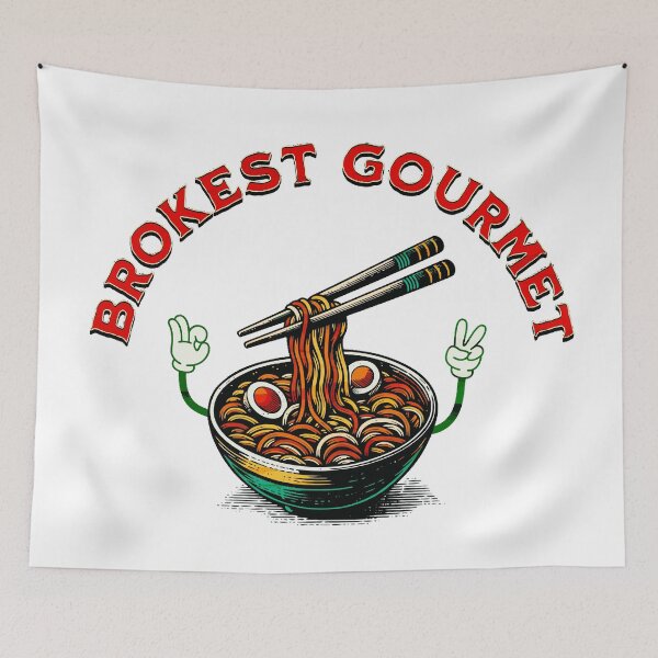 Item preview, Ramen divertido para los pobres designed and sold by CyberWindow.