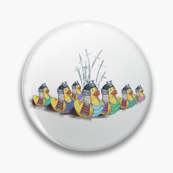 Item preview, The Seven Samurai Ducks designed and sold by Hannahglasson.