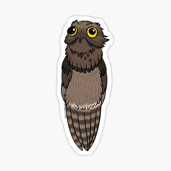 Item preview, Weird and Wonderful World - Potoo designed and sold by Dexter McKinnery.