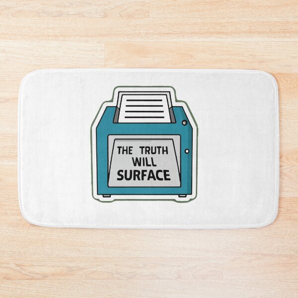 Item preview, The Truth Will Surface - Polygraph Machine Line Art designed and sold by NiftyWrx.