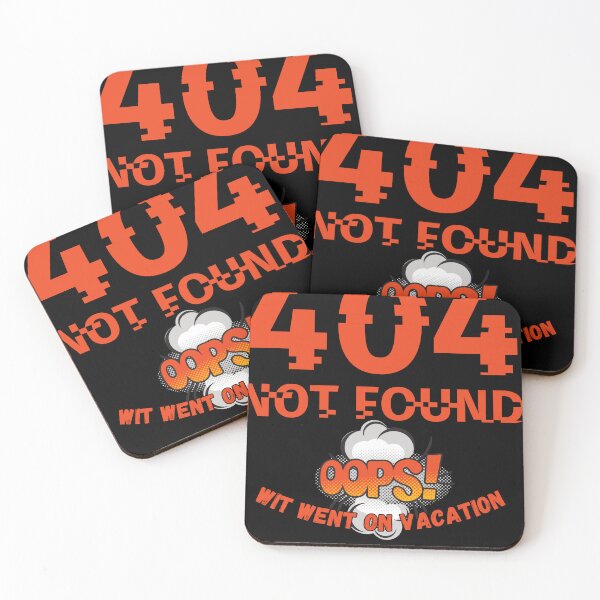 Item preview, 404 not found, wit Went on vacation  designed and sold by Athieoshop.