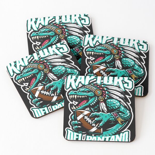 Item preview, Hardcore Bowl League Hombres Lagarto Raptors camiseta oscura designed and sold by ReclusoRCW.