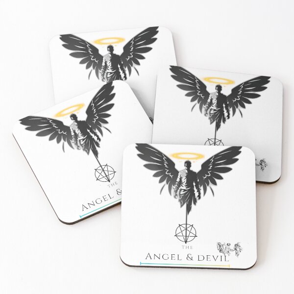 Item preview, angel & devil stiker designed and sold by CeloneDesign69.