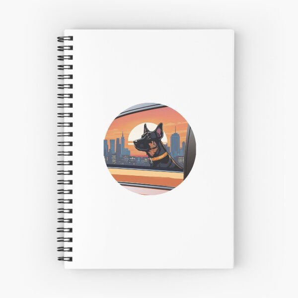 Item preview, Attentive Dog and City Skyline designed and sold by Daniel Haddad.
