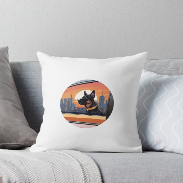 Item preview, Attentive Dog and City Skyline designed and sold by Daniel Haddad.