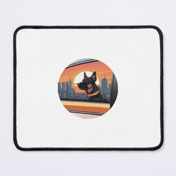 Item preview, Attentive Dog and City Skyline designed and sold by Daniel Haddad.