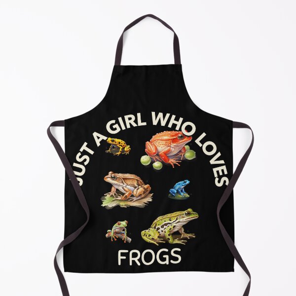 Item preview, Just a girl who loves frogs, cute frog lover designed and sold by wittyprinttop.