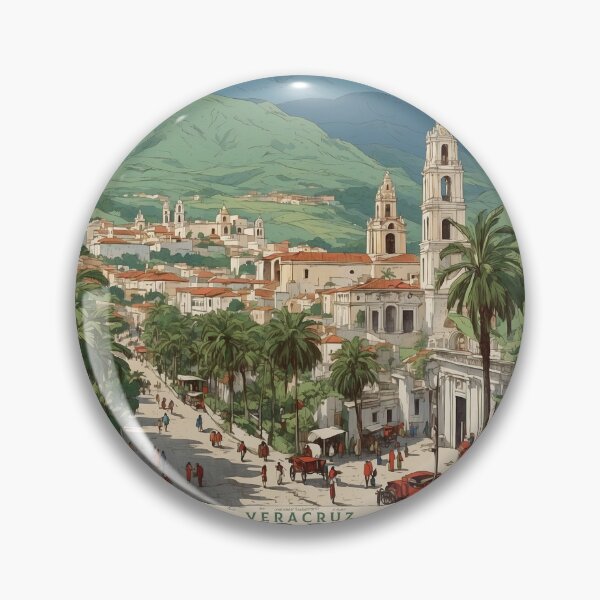 Item preview, Zozocolco de Hidalgo Veracruz Vintage Travel Tourism Poster  designed and sold by TravelersGems.