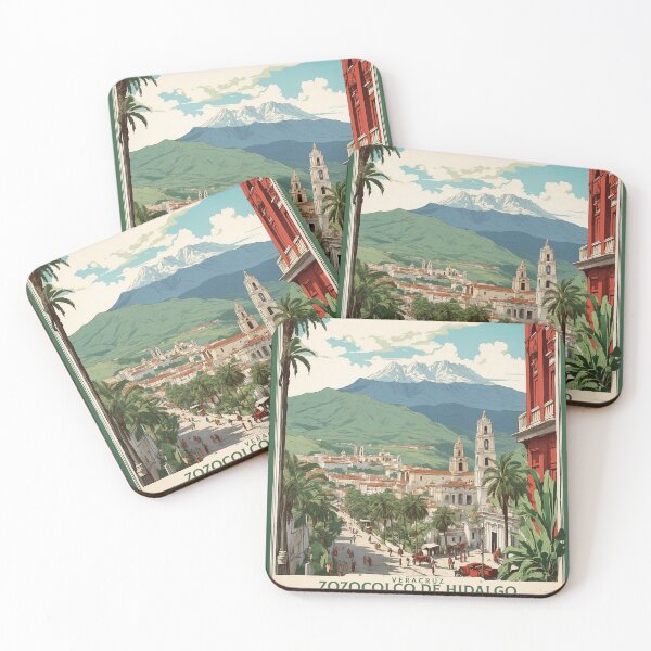 Item preview, Zozocolco de Hidalgo Veracruz Vintage Travel Tourism Poster  designed and sold by TravelersGems.