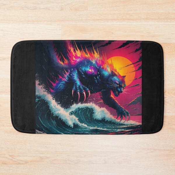 Item preview, Giant apocalyptic Monster Cat Catzilla colossal meowzilla designed and sold by xodom953.