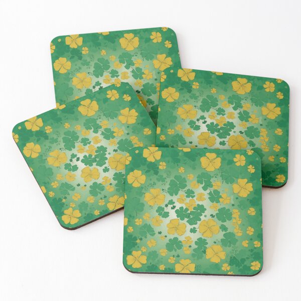 Item preview, Whispers of Luck: Enchanting Clover Leaves designed and sold by MadebyTommy.