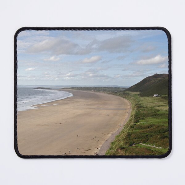 Item preview, The Beach at Rhossili Gower Wales UK designed and sold by cofiant.