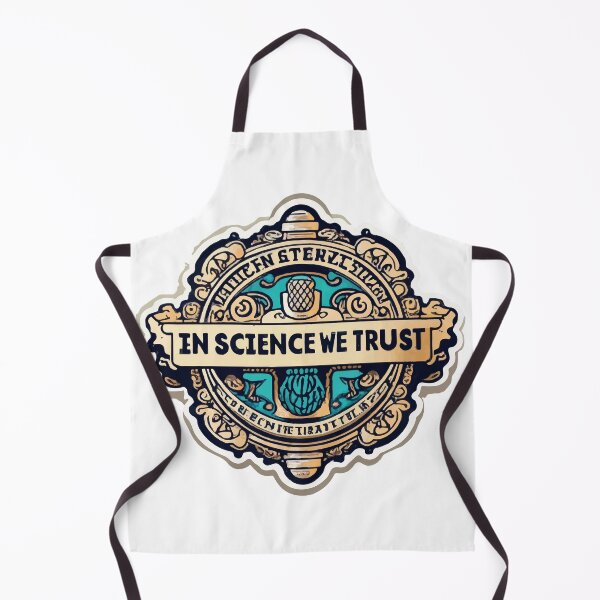 Item preview, In Science We Trust Forensic Badge Engraved Emblem designed and sold by NiftyWrx.