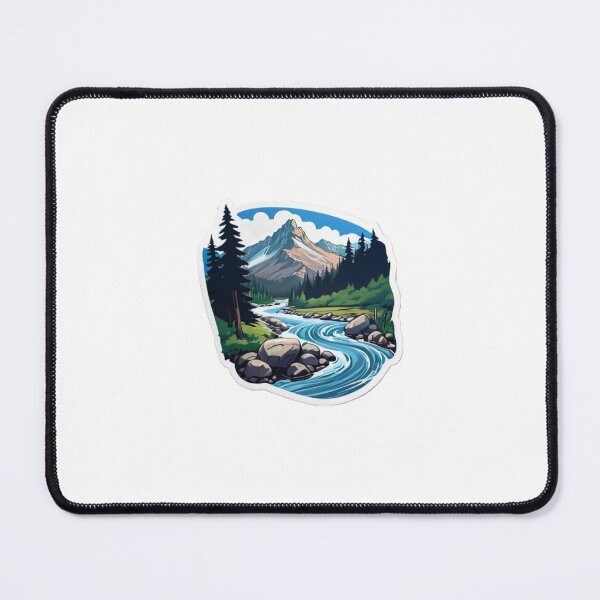 Item preview, Mountain River Rapids designed and sold by Daniel Haddad.
