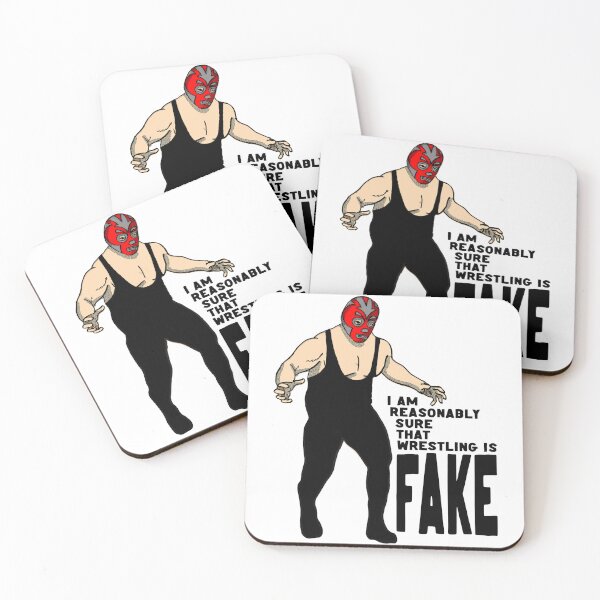 Item preview, Wrestling is Fake designed and sold by joshpincus.