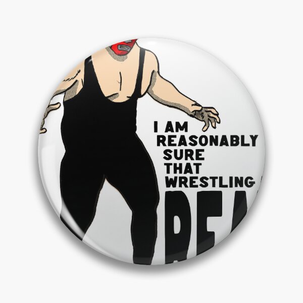 Item preview, Wrestling is Real designed and sold by joshpincus.