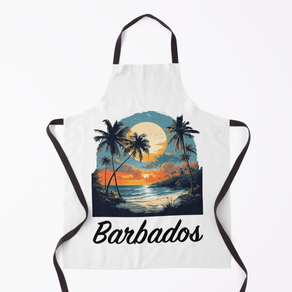 Item preview, Barbados Sunset (with Black Lettering) designed and sold by VelvetRoom.