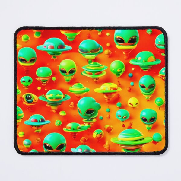 Item preview, Colorful Alien 3D Animation designed and sold by Health And Fitness Posts e-Store.