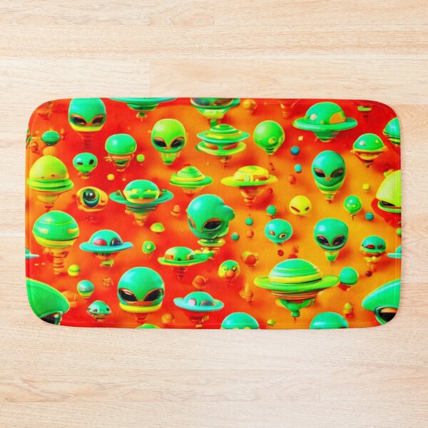 Item preview, Colorful Alien 3D Animation designed and sold by Health And Fitness Posts e-Store.