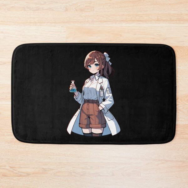 Item preview, Charming cute Anime girl Scientist - Chic Lab Expert designed and sold by Unitepeople.