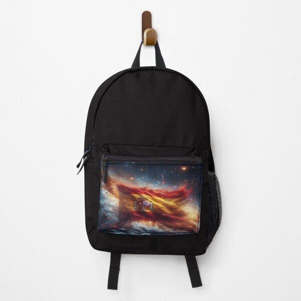 Item preview, Cosmic Spain: The Flag Between Nebulae and Stars designed and sold by TroviTutto.