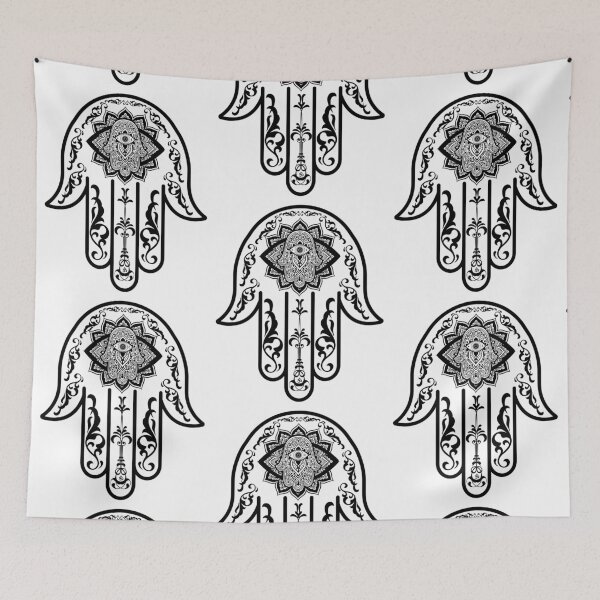 Item preview, All Seeing Eye Hamsa Hand designed and sold by hamsasoul.