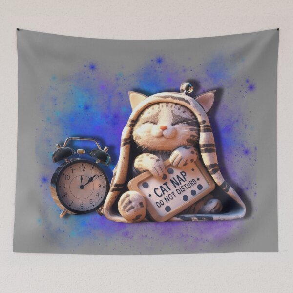 Item preview, cat nap do not disturb designed and sold by Lunaawga.