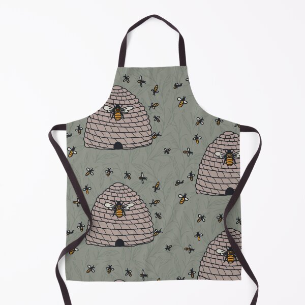 Item preview, Bees and beehive designed and sold by LyneFibres.