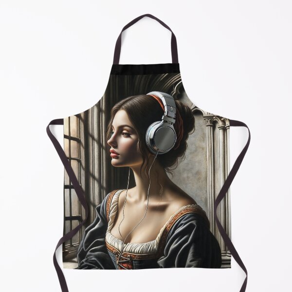 Item preview, Altered Art Woman with Headphones designed and sold by PyxieZen.