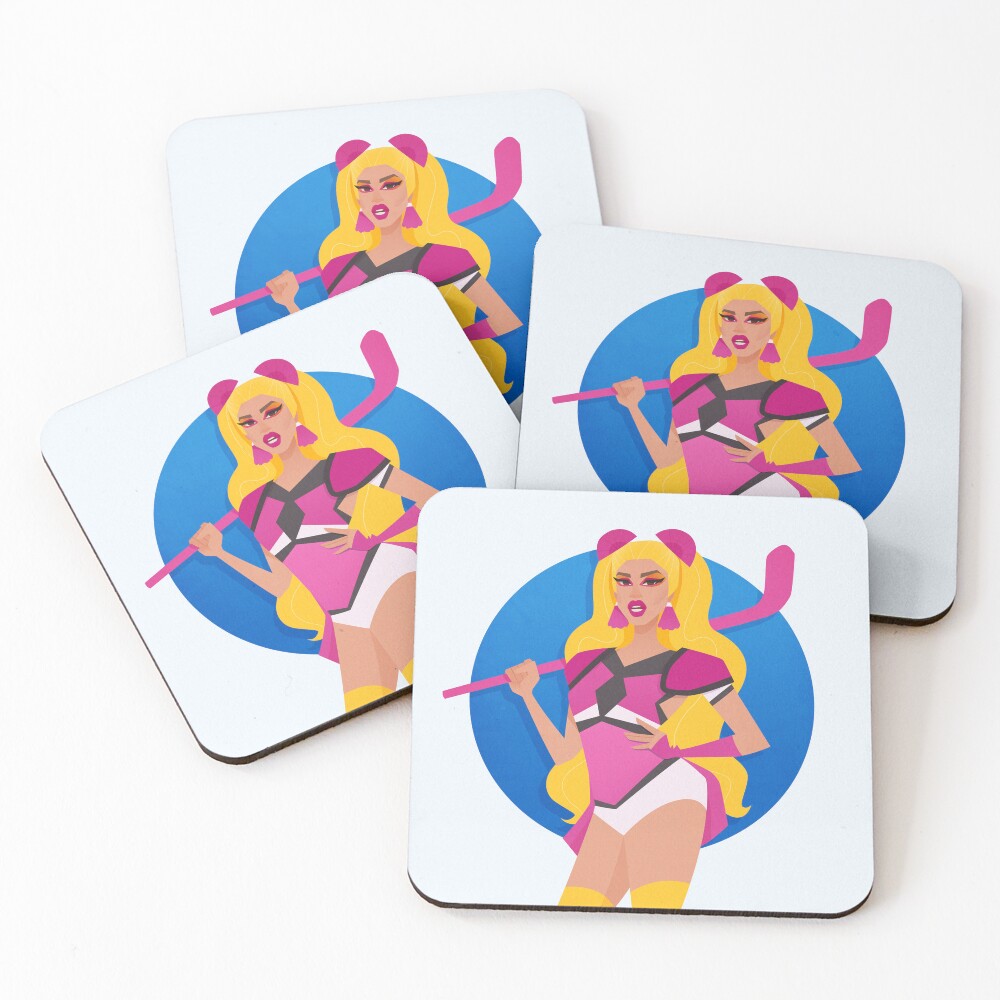 Item preview, Coasters (Set of 4) designed and sold by RikDrawsThings.