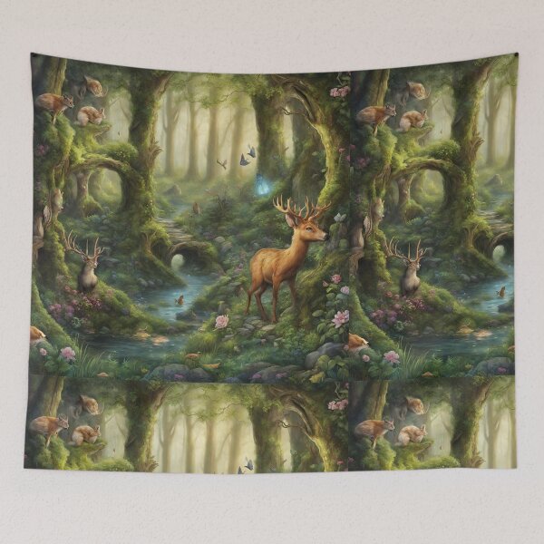 Item preview, Great wave of Jungle  designed and sold by Giggee214.