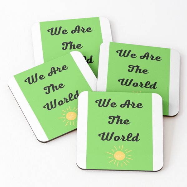Item preview, We Are The World designed and sold by DShop-Sara.