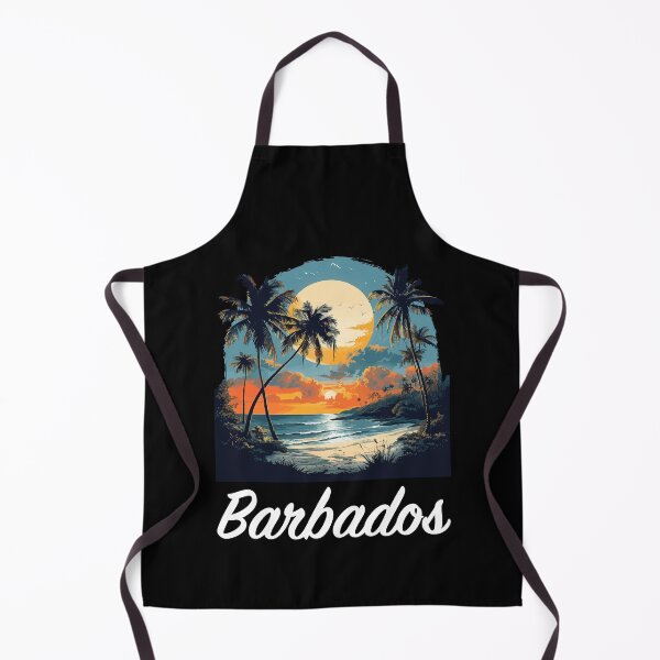 Item preview, Barbados Sunset (with White Lettering) designed and sold by VelvetRoom.