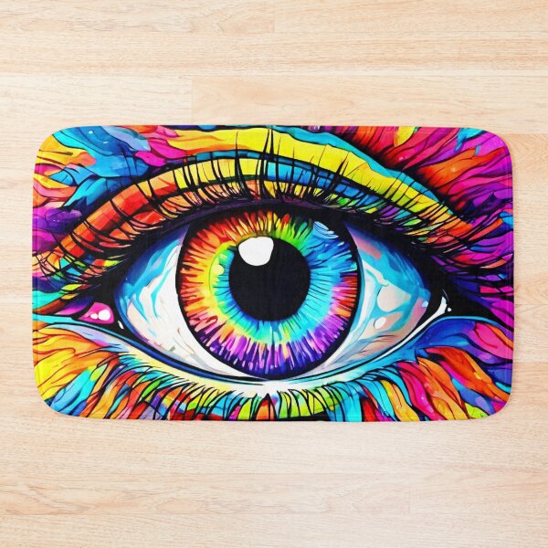 Item preview, Vibrant Eye Art designed and sold by Health And Fitness Posts e-Store.