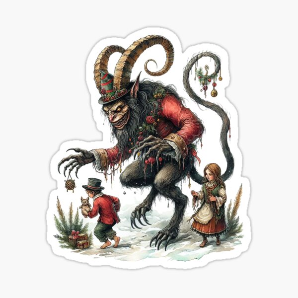 Item preview, krampus designed and sold by devonclemon.