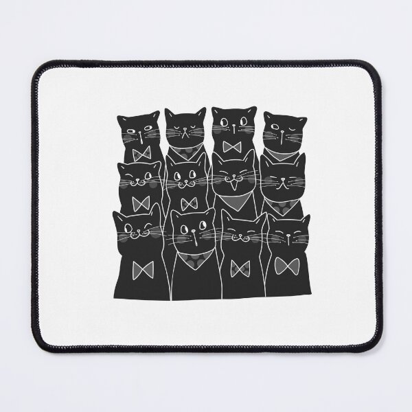 Item preview,  Black Cat Peeking & Sneaking designed and sold by PatternInArt.
