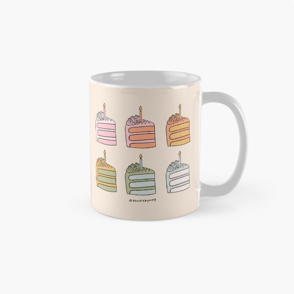 Item preview, Rainbow Slices of Cake designed and sold by doodlebymeg.