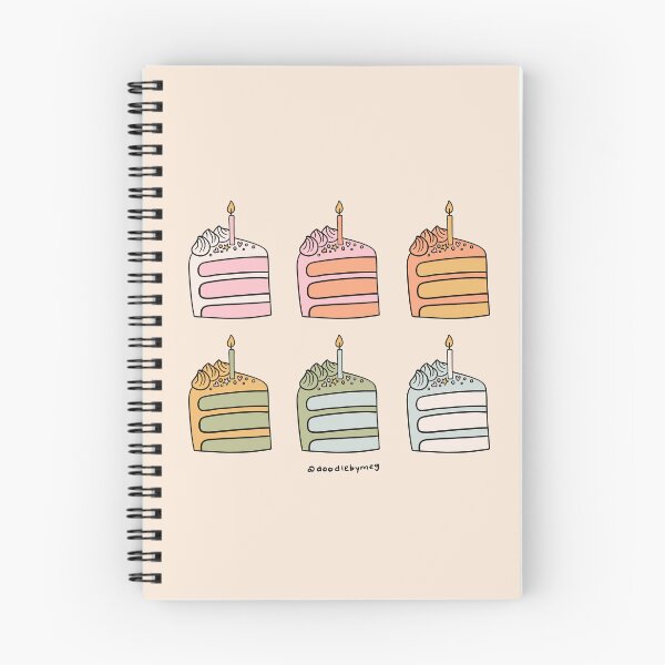 Item preview, Rainbow Slices of Cake designed and sold by doodlebymeg.