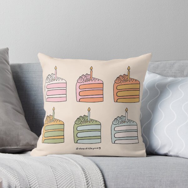 Item preview, Rainbow Slices of Cake designed and sold by doodlebymeg.