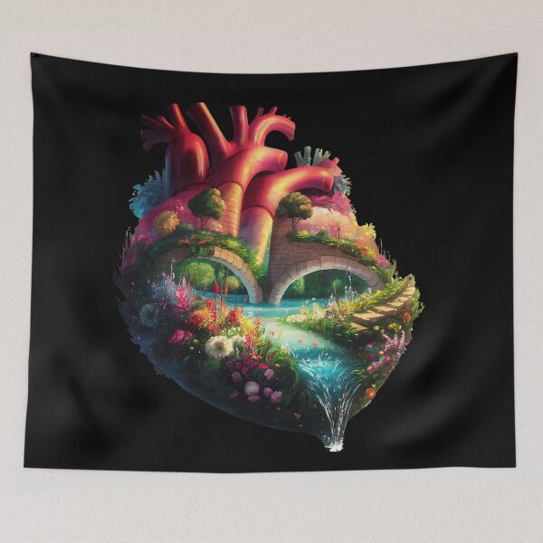 Item preview, Floral Bloom petal heart of flowers Botanical anatomy blossomed designed and sold by xodom953.