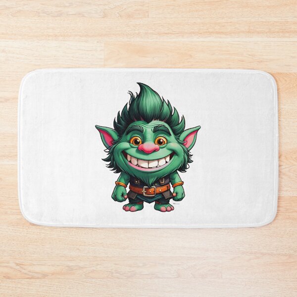 Item preview, Happy Green Little Troll designed and sold by Bunmigraphics .