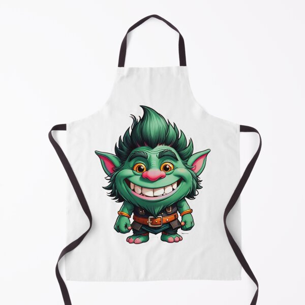 Item preview, Happy Green Little Troll designed and sold by Bunmigraphics .