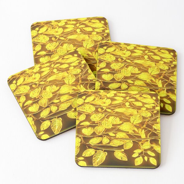 Item preview, Yellowish Leaf Art designed and sold by Health And Fitness Posts e-Store.