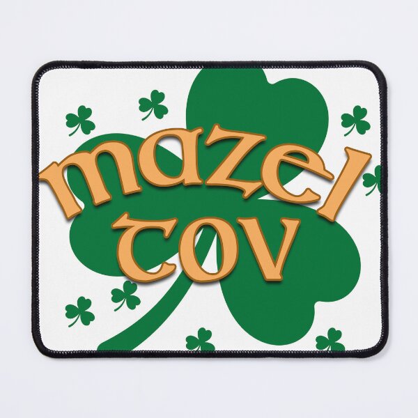 Item preview, St. Patrick's Day Mazel Tov designed and sold by joshpincus.