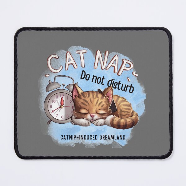 Item preview, cat nap do not disturb, sleeping cat designed and sold by Lunaawga.