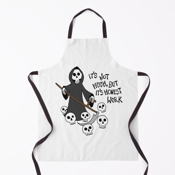 Item preview, Grim Reaper Harvesting Souls / It's Not Much But It's Honest Work designed and sold by Graograman.